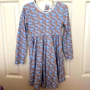 Blue pumpkin dress